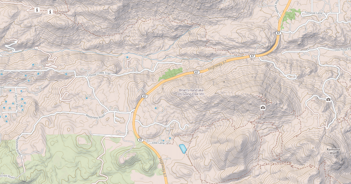 Map preview of Brian's Hand aka Im Going Free