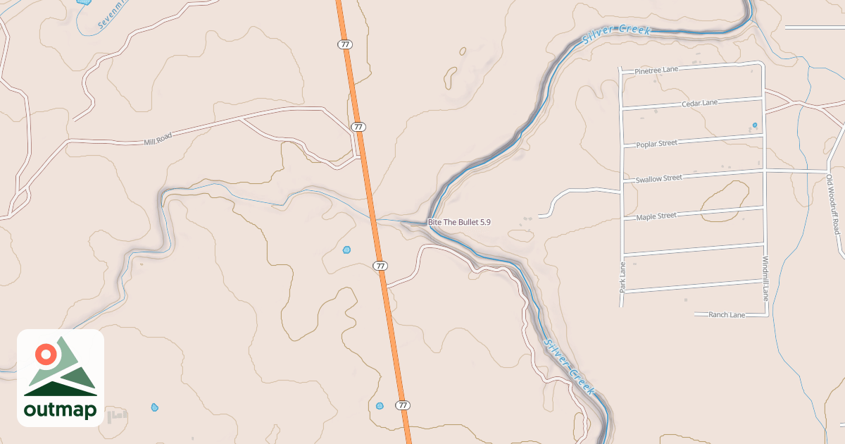 Map of Bite The Bullet