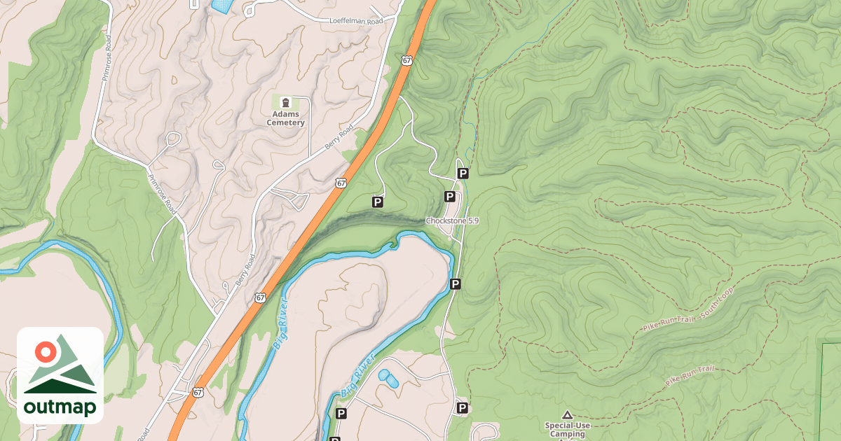 Map of Chockstone