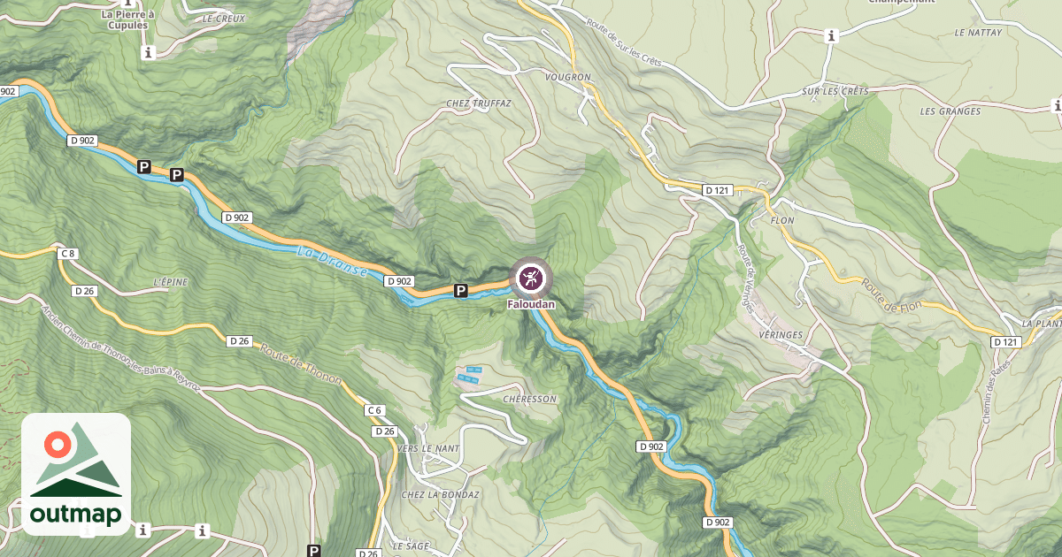 Map of Faloudan