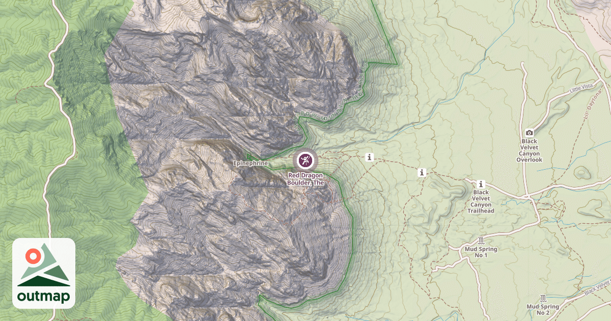 Map of Red Dragon Boulder, The