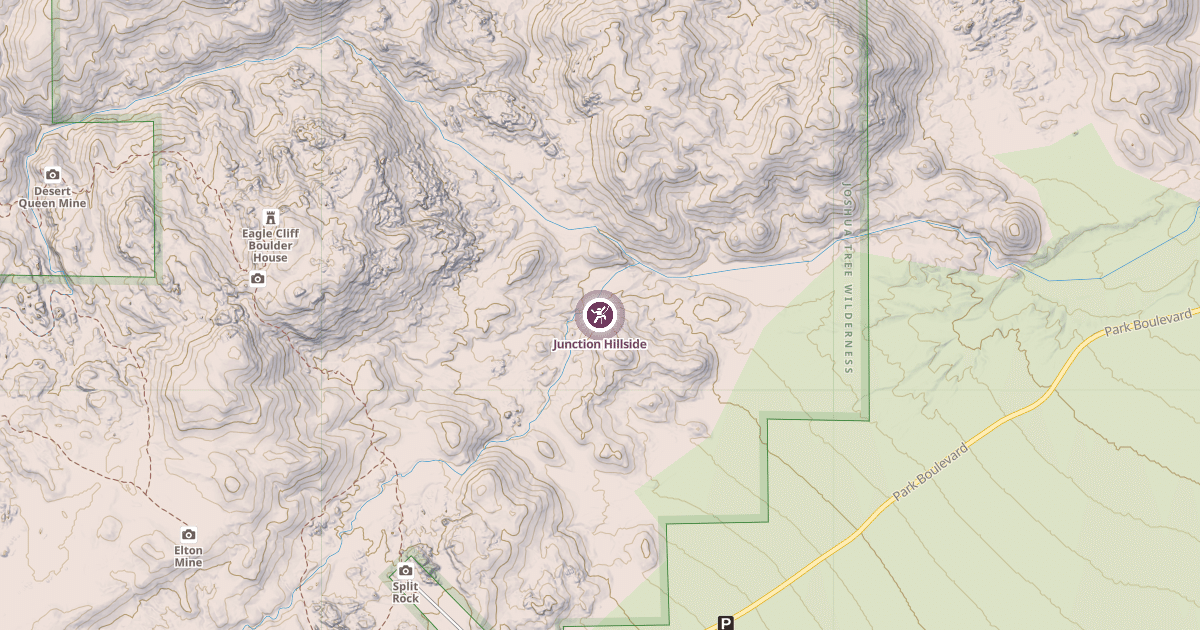 Map preview of Junction Hillside