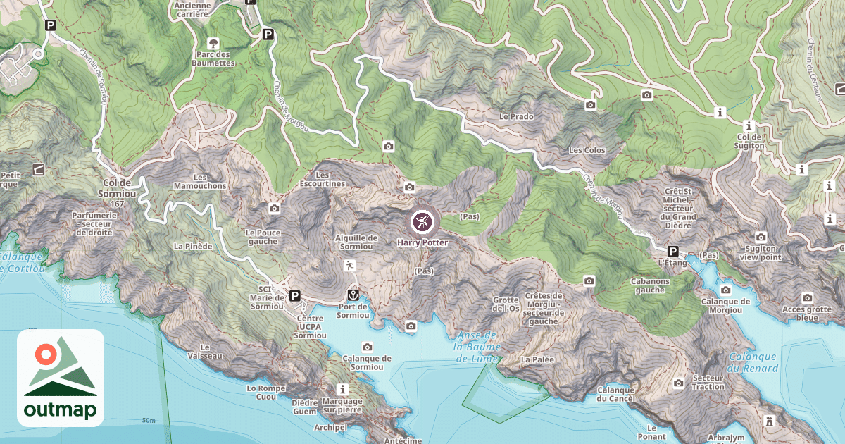 Map of Harry Potter