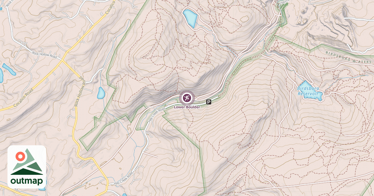 Map of Lower Boulder
