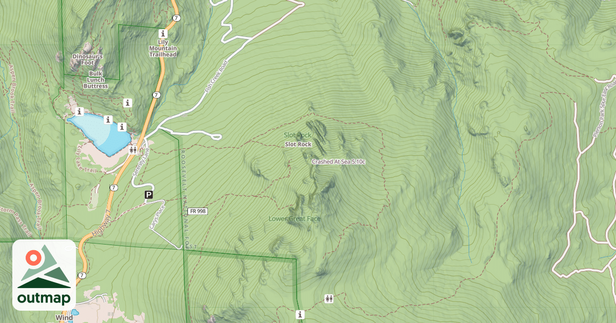 Map of Crashed At Sea