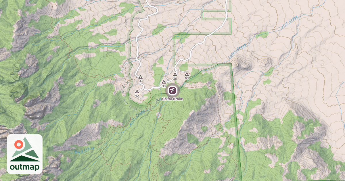 Map of Go for Broke