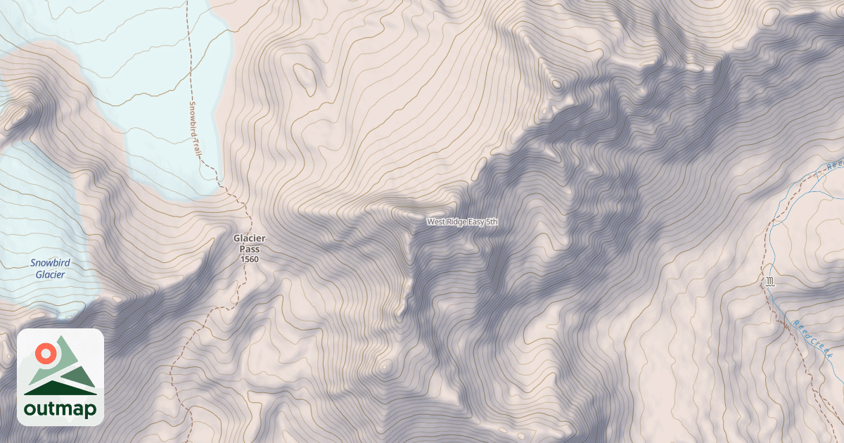 Map of West Ridge