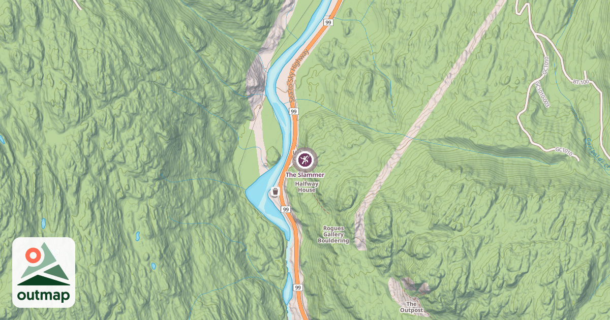 Map of The Slammer