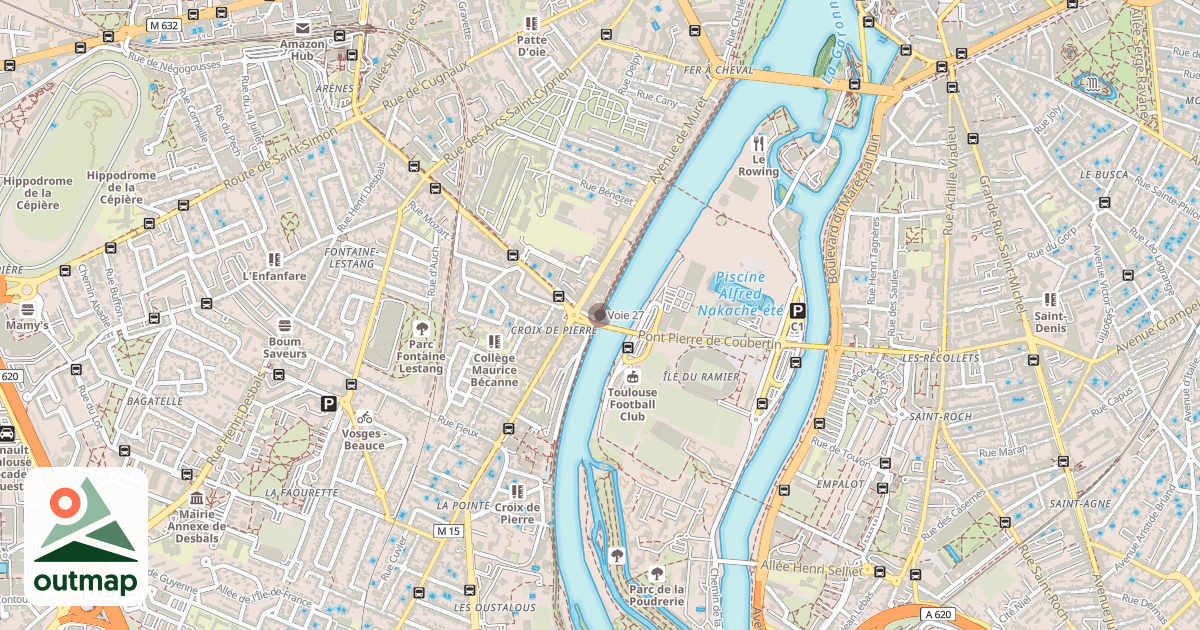Map of Voie 27