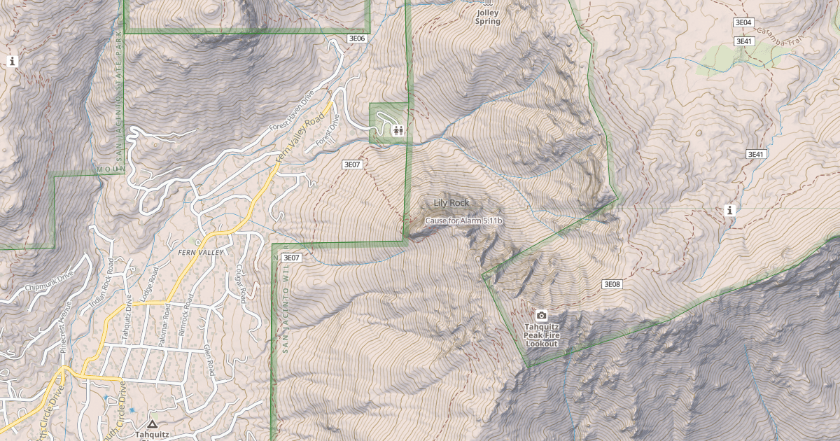 Map preview of Cause for Alarm