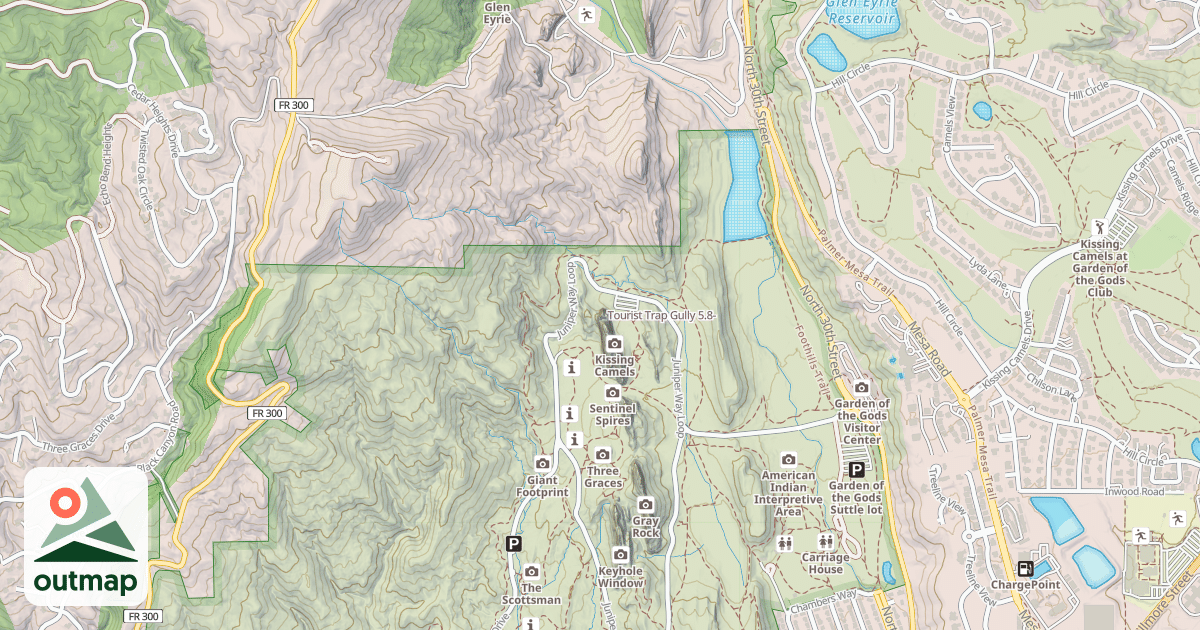 Map of Tourist Trap Gully