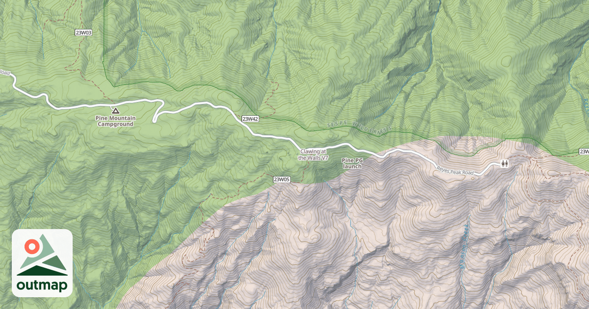 Map of Clawing at the Walls