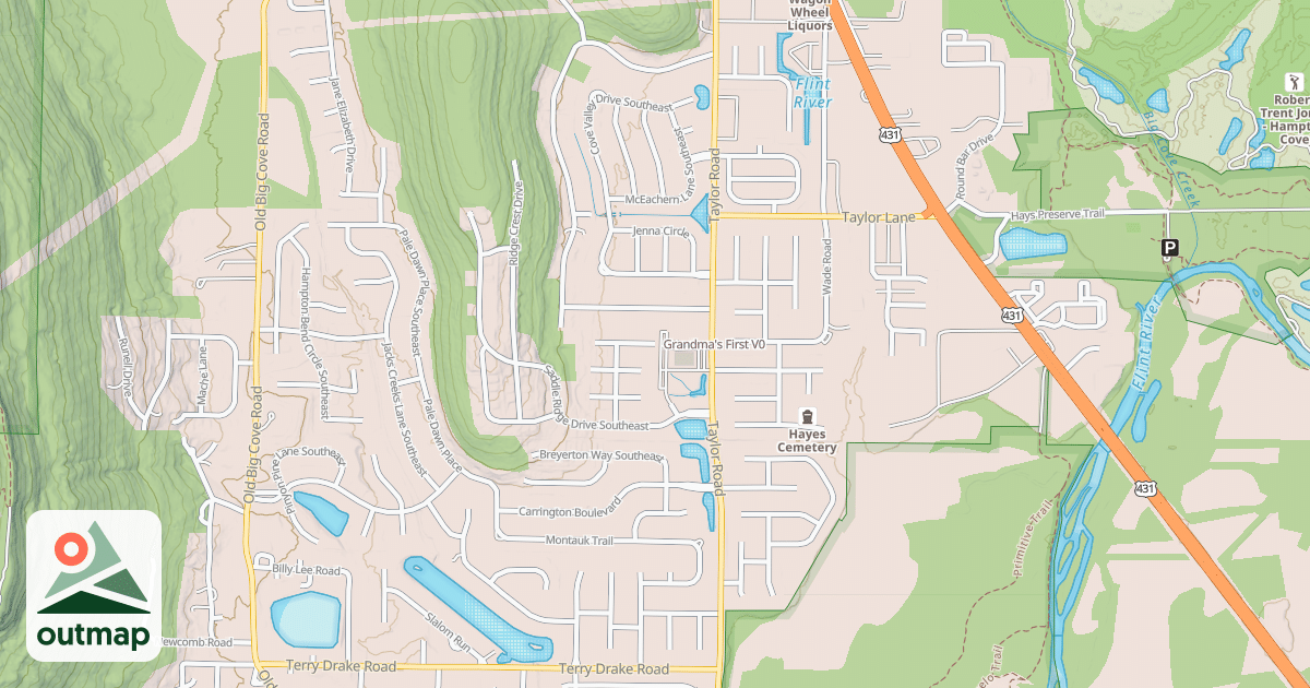 Map of Grandma's First
