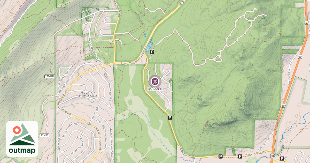 Map of Boulder D