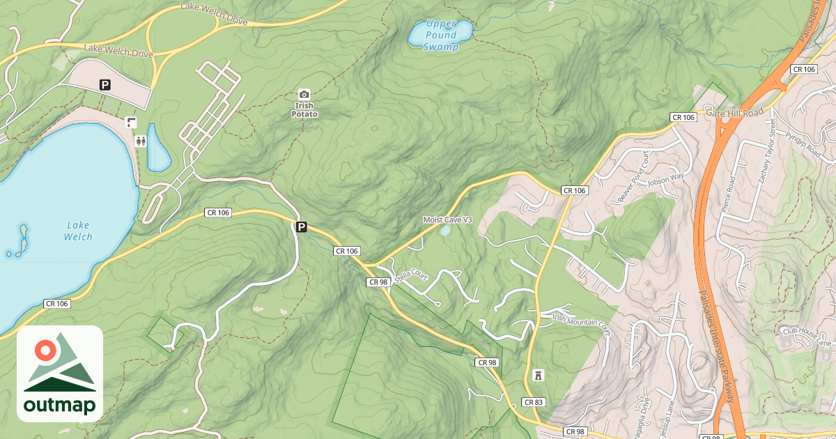 Map of Moist Cave