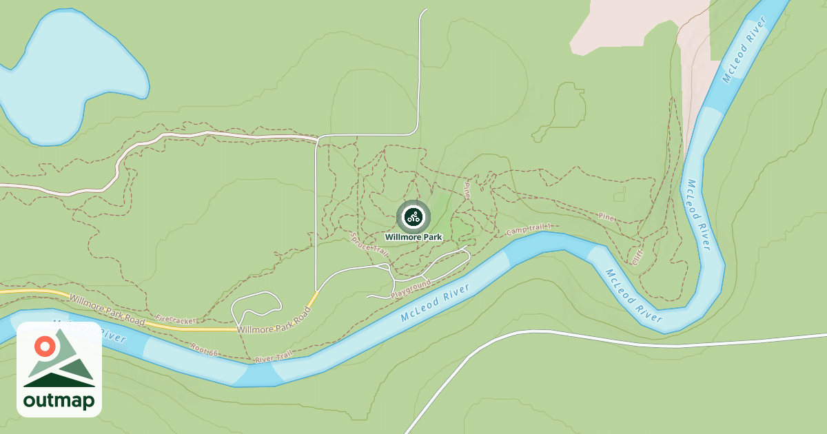 Map of Willmore Park