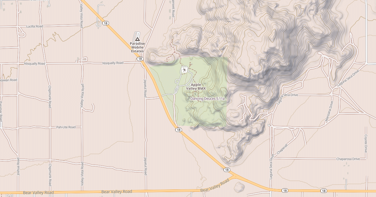 Map preview of Dancing Deuces