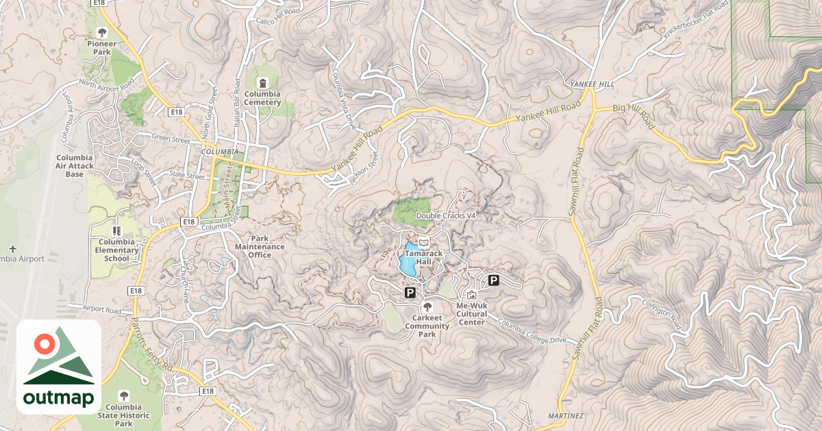 Map of Double Cracks