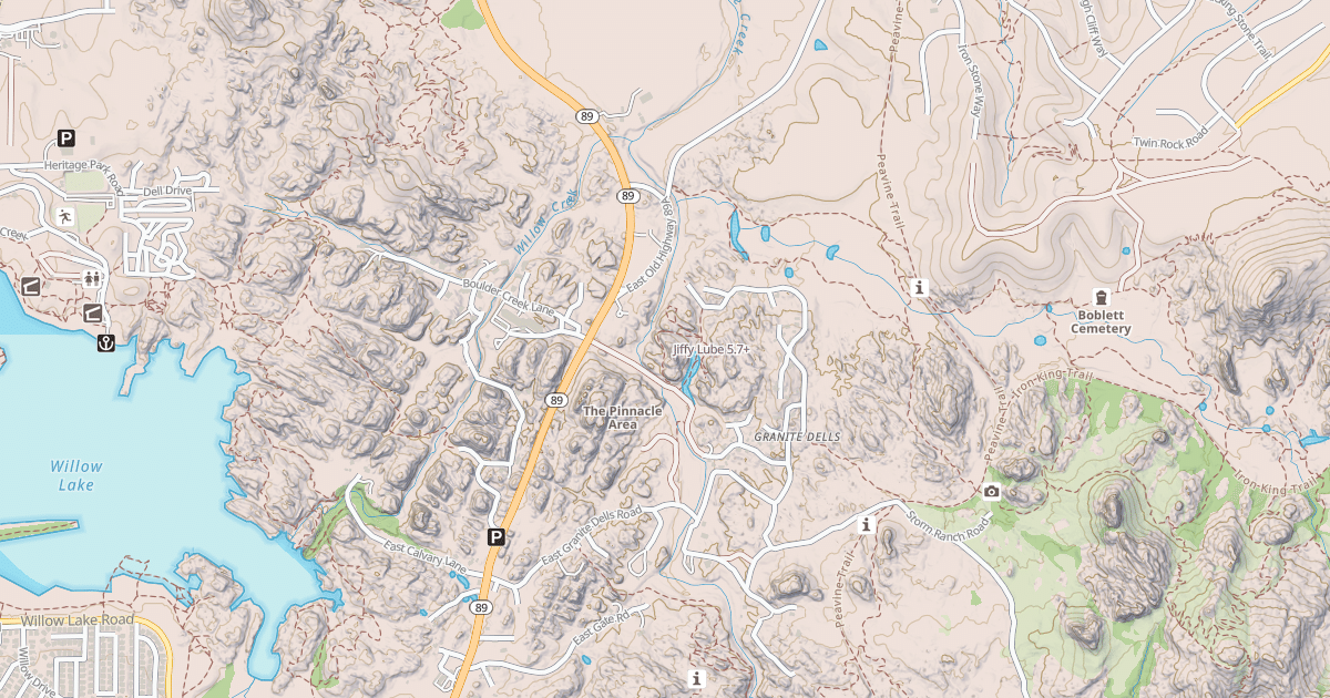 Map preview of Jiffy Lube