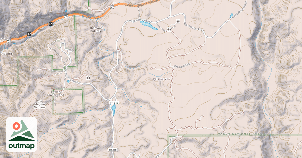 Map of RJG #243