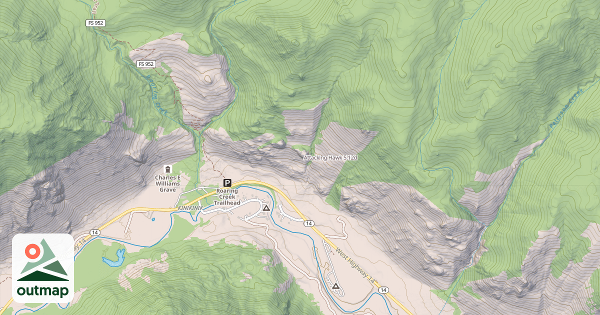 Map of Attacking Hawk