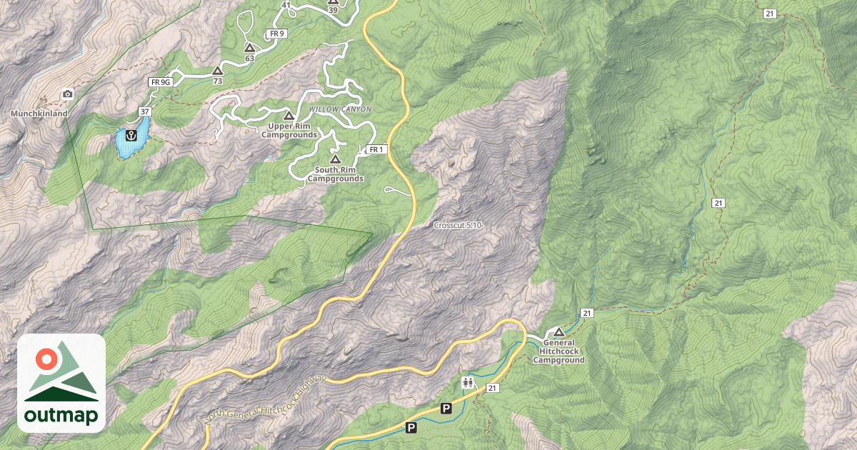 Map of Crosscut