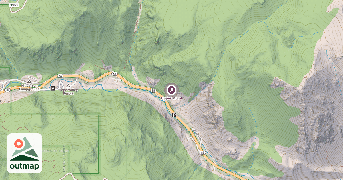 Map of Upper Mural