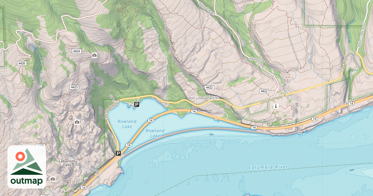 Map of Ron Love Verly