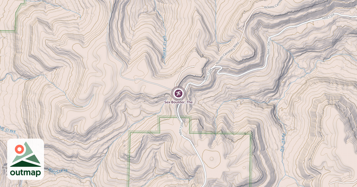 Map of Sex Boulder, The