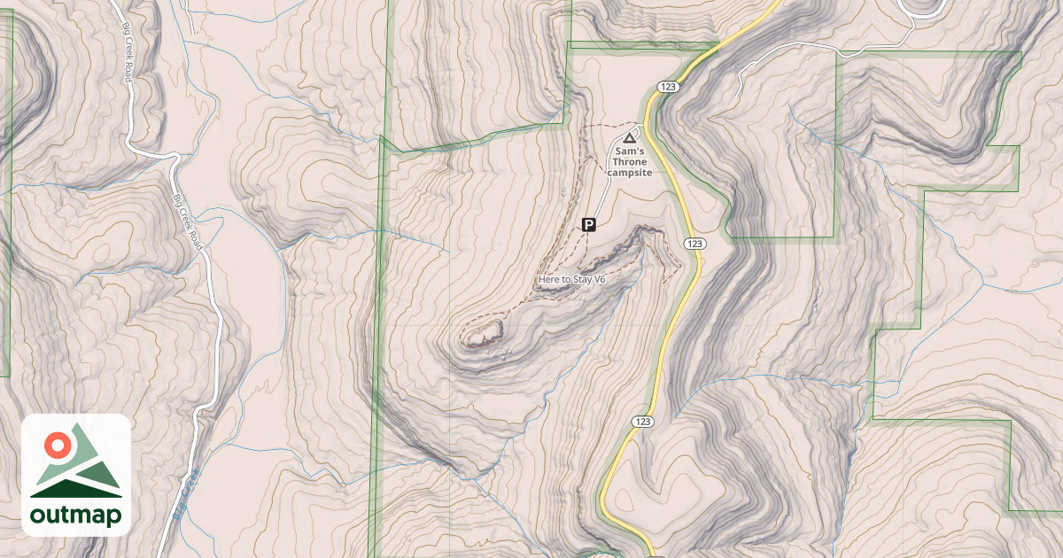 Map of Here to Stay