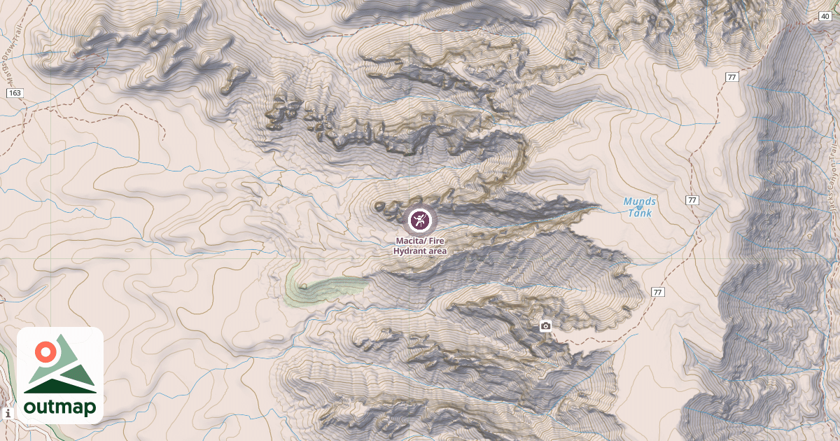 Map of Macita/ Fire Hydrant area