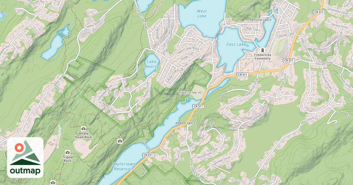 Map of Flake On Me
