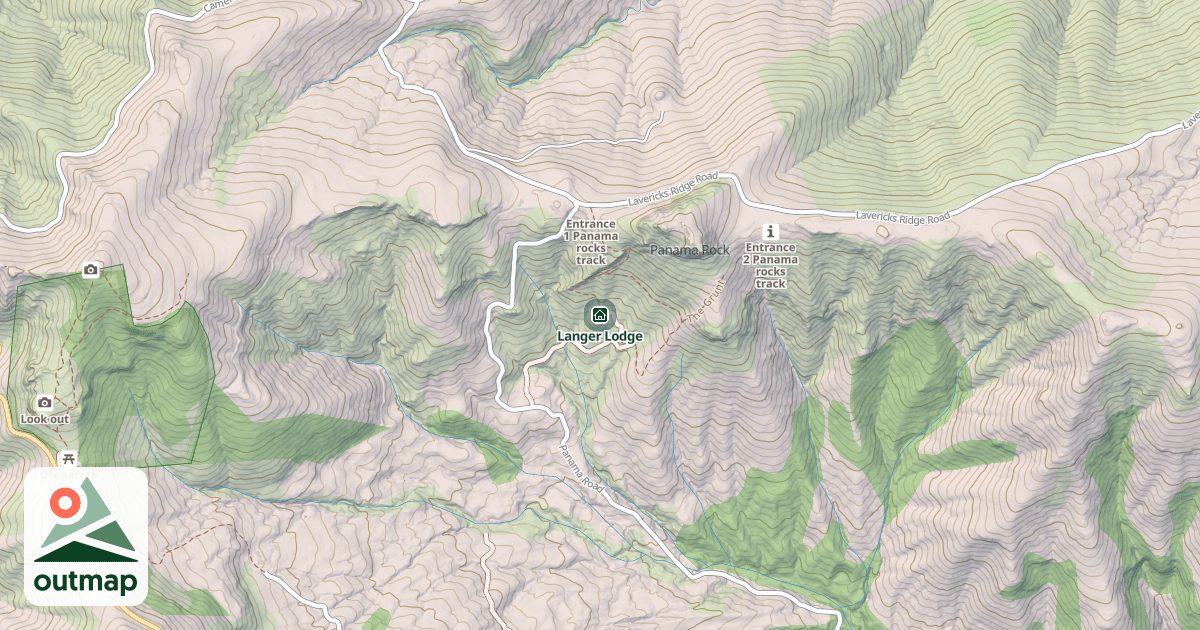 Map of Langer Lodge