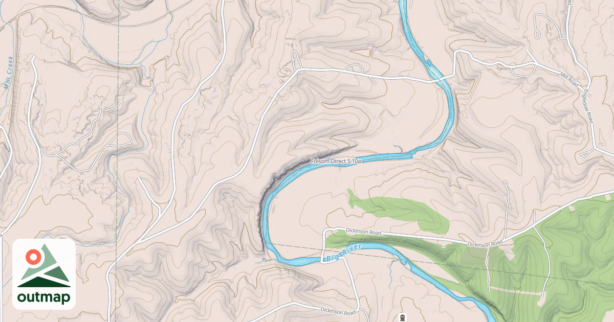 Map of Folsom Direct