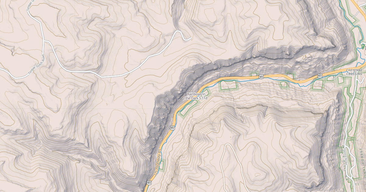Map preview of Rainbows in the Dark