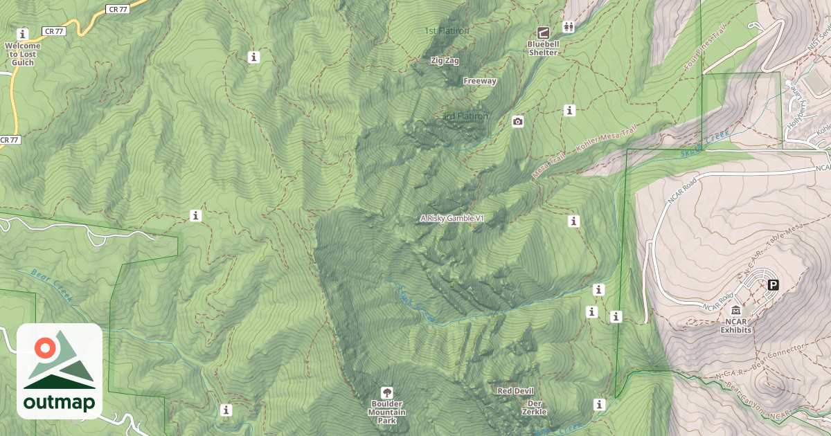 Map of A Risky Gamble