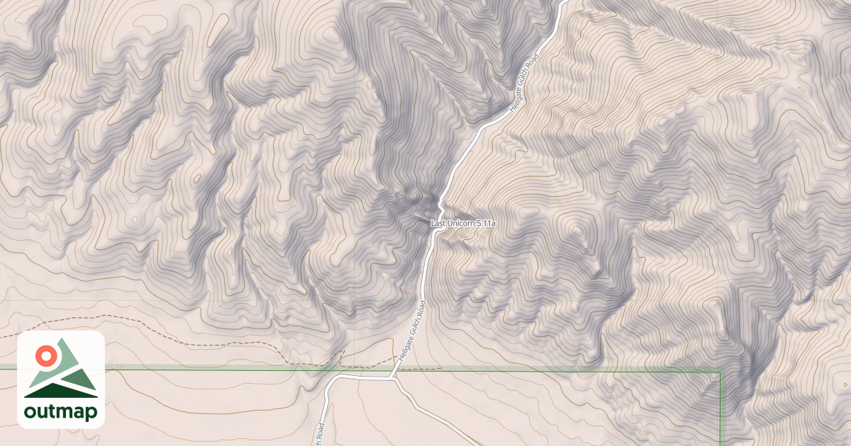 Map of Last Unicorn