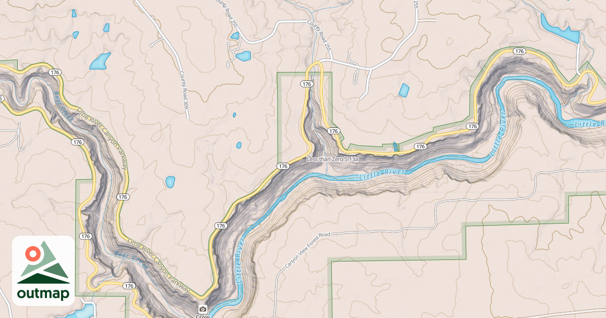 Map of Less than Zero