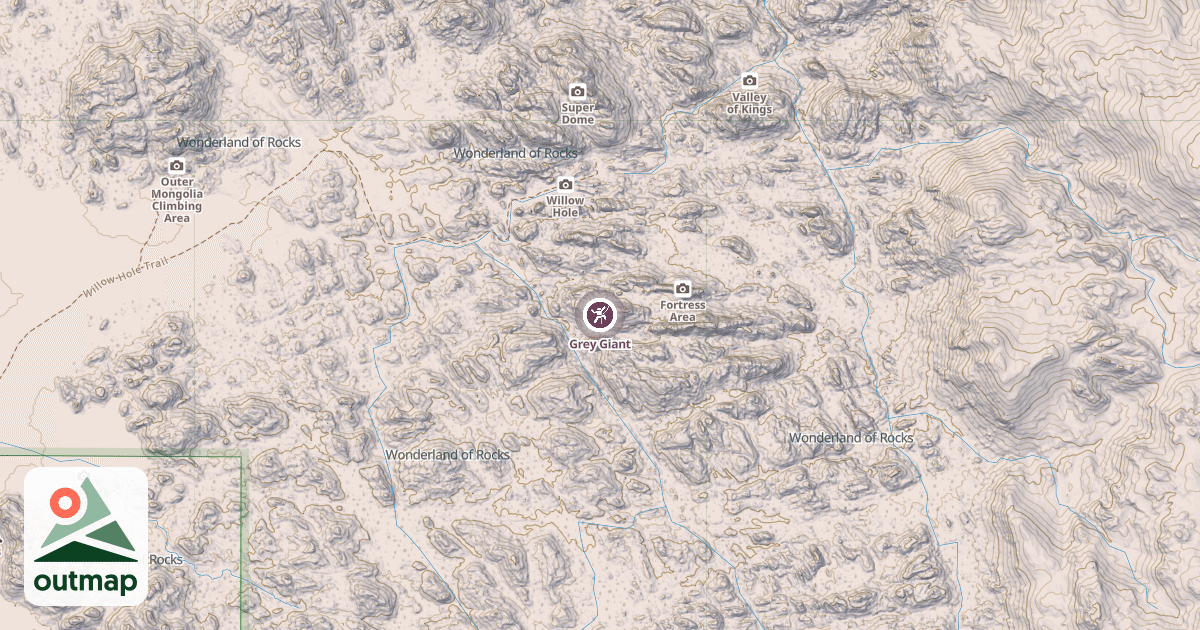 Map of Grey Giant