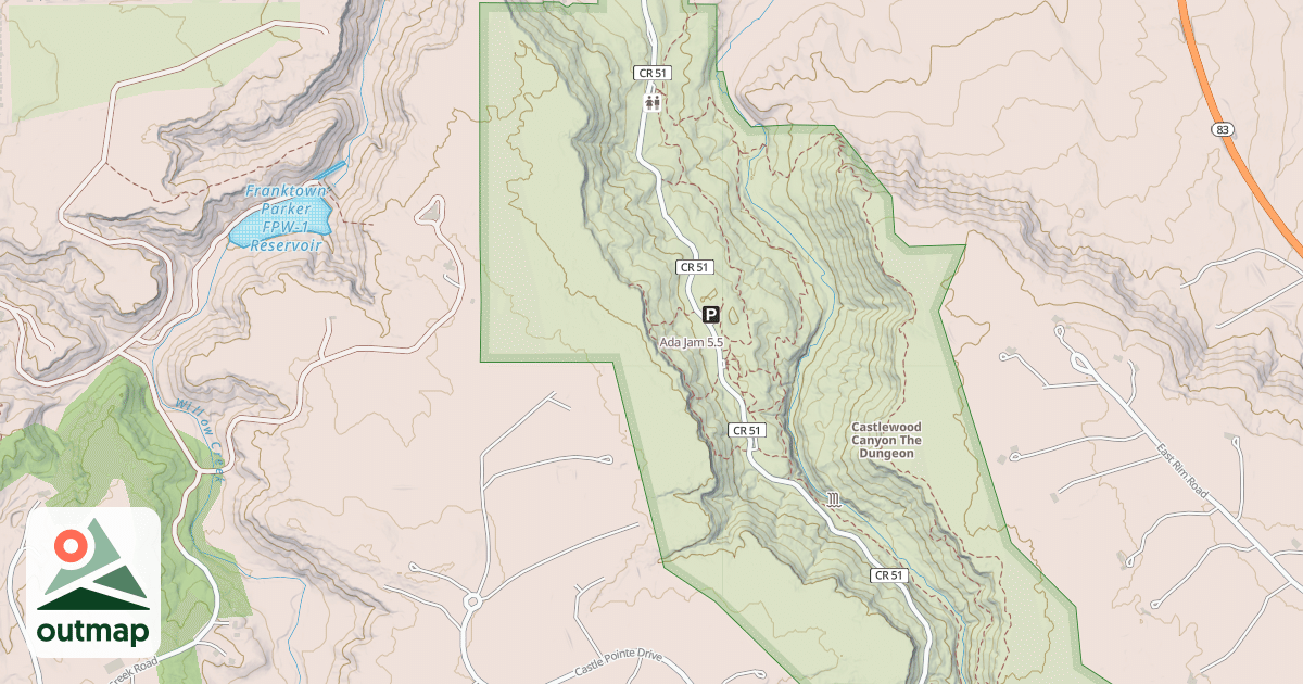 Map of Ada Jam
