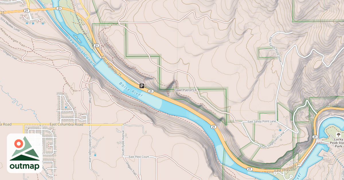 Map of Dawn Patrol