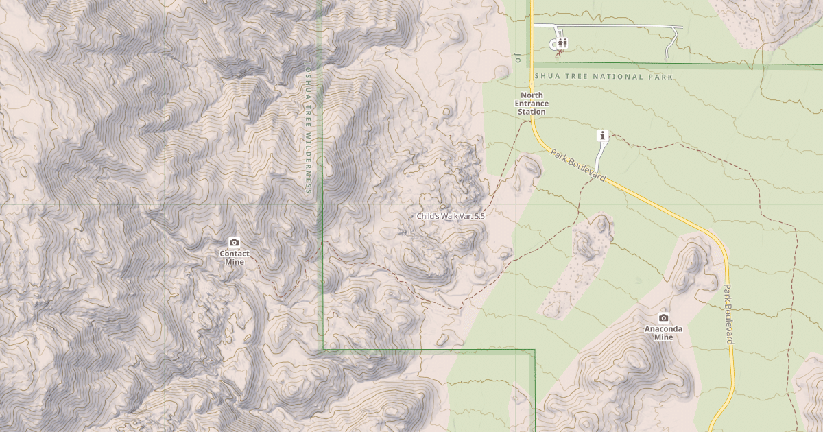 Map preview of Child's Walk Var.