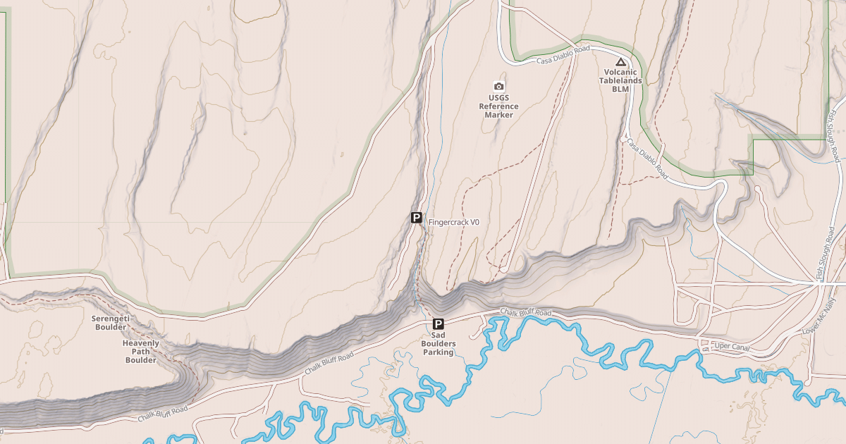 Map preview of Fingercrack