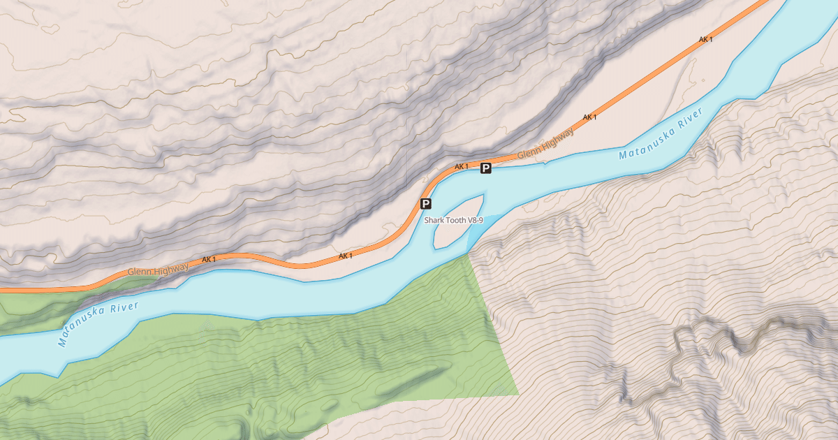 Map preview of Shark Tooth