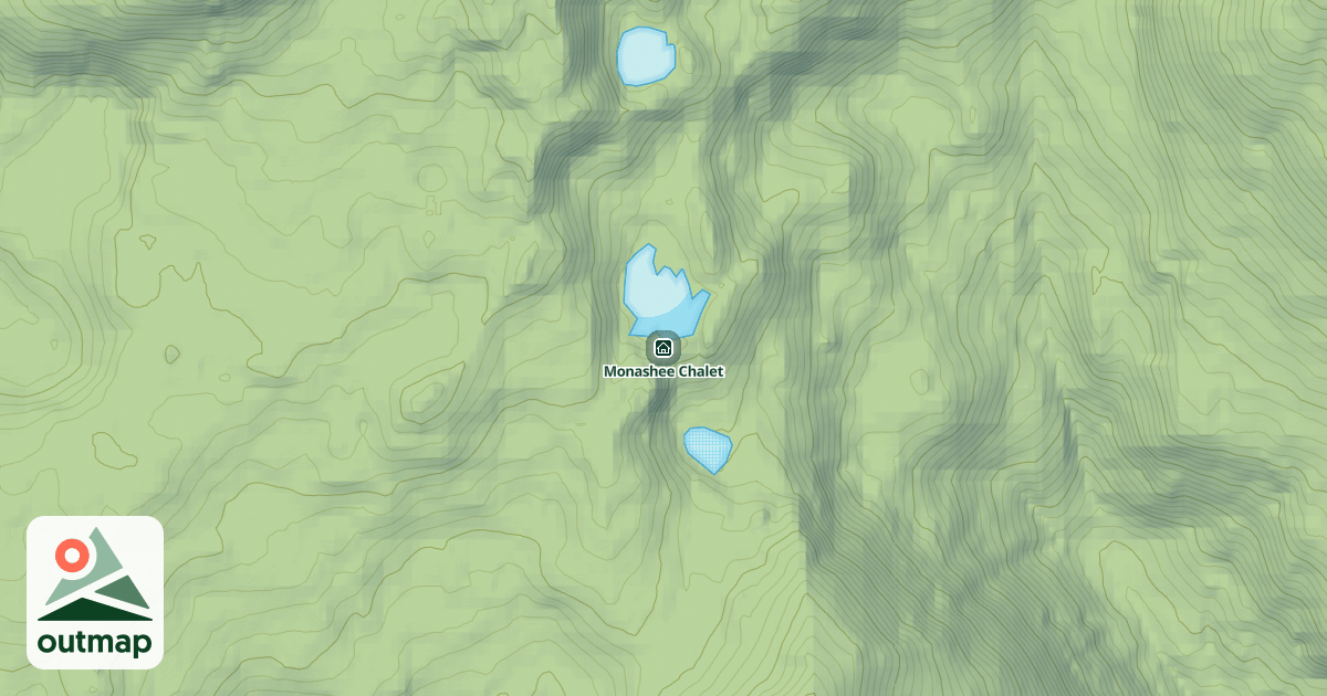 Map of Monashee Chalet