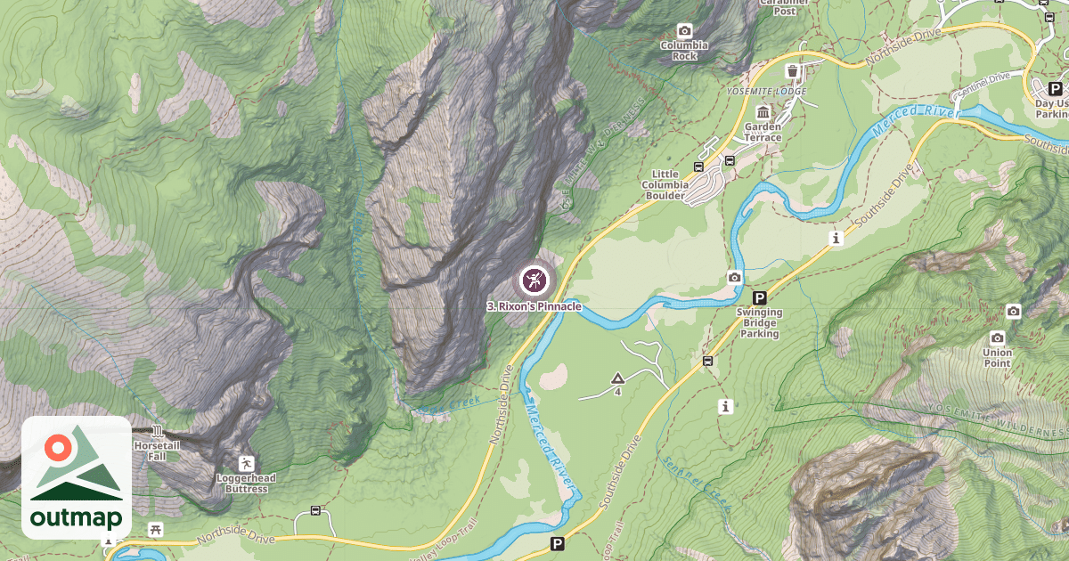 Map of 3. Rixon's Pinnacle