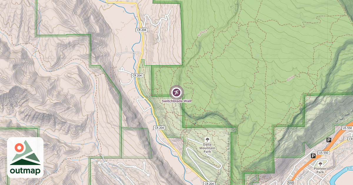 Map of Switchblade Wall