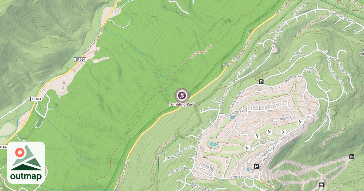 Map of Tumbling Pads