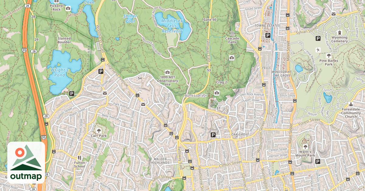 Map of Burnt Loaf