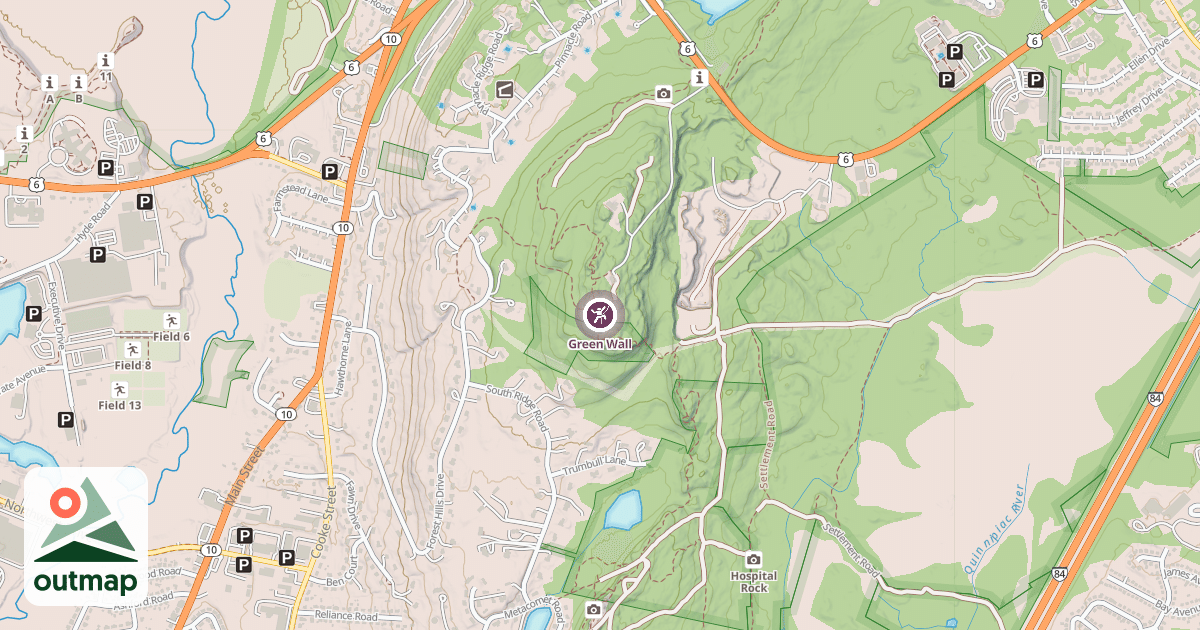 Map of Green Wall